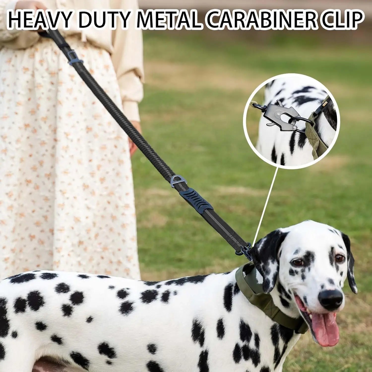 Reflective Pet Leashes With Car Seatbelt
