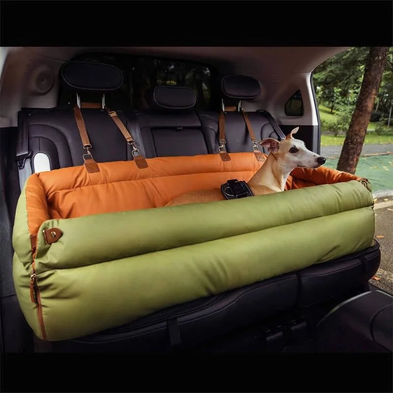 Foldable Travel Car Seat/Bed, Sleeping Nest, Anti-Slip
