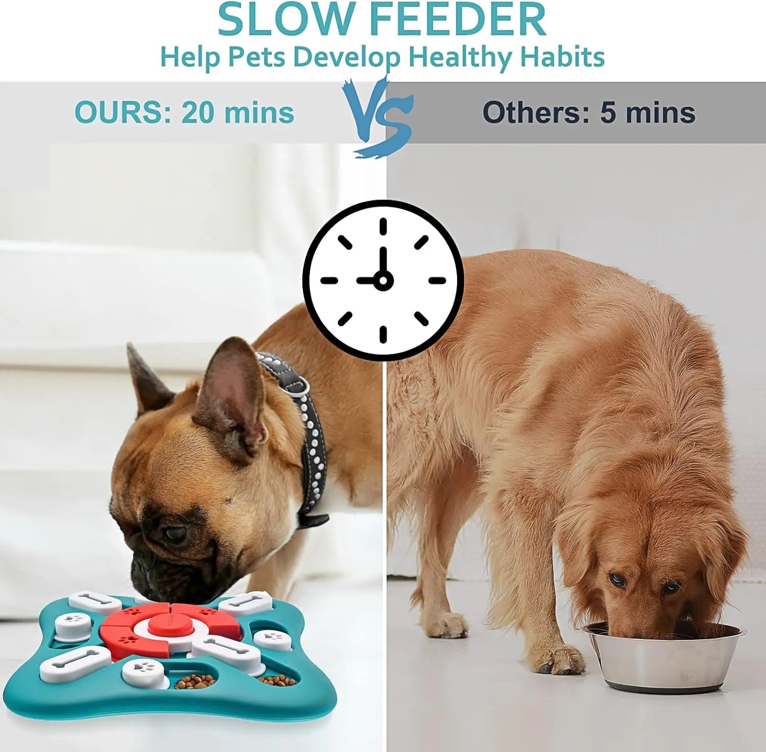 Dog Puzzle, Treat Dispensing, Enrichment, Stimulation, IQ Training