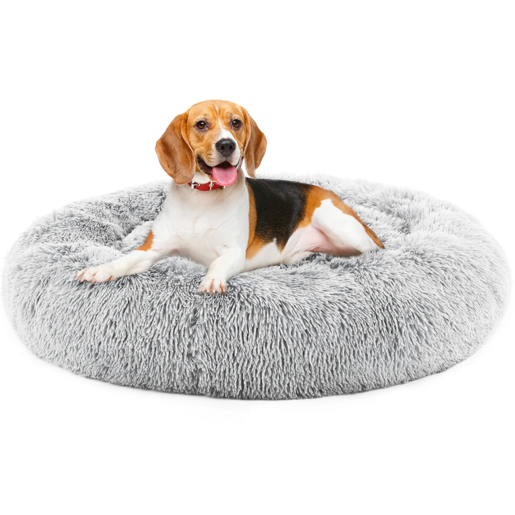 Calming Dog Bed, Medium to Large Dogs, Washable, Anti-Slip