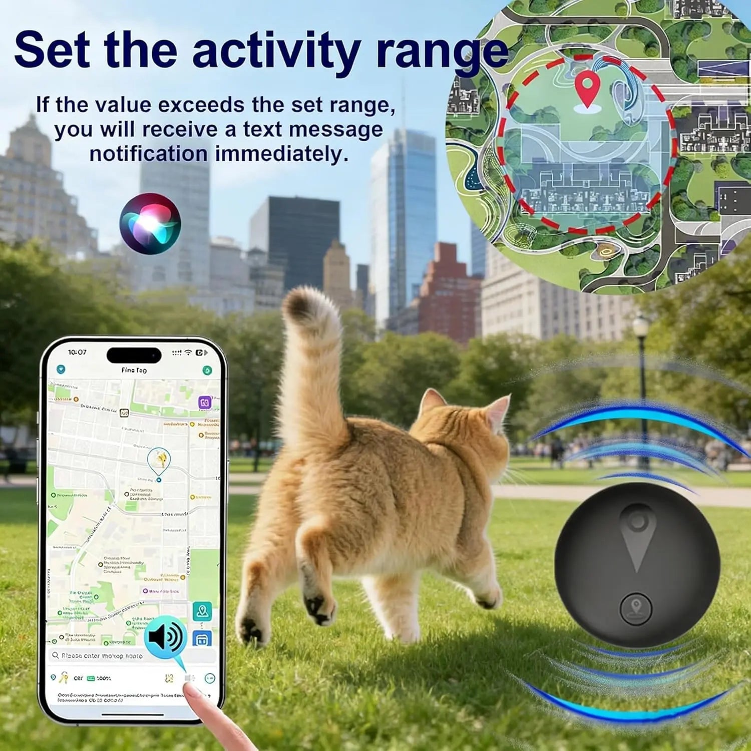Smart Collar GPS For Dogs, No Monthly Fee, iOS