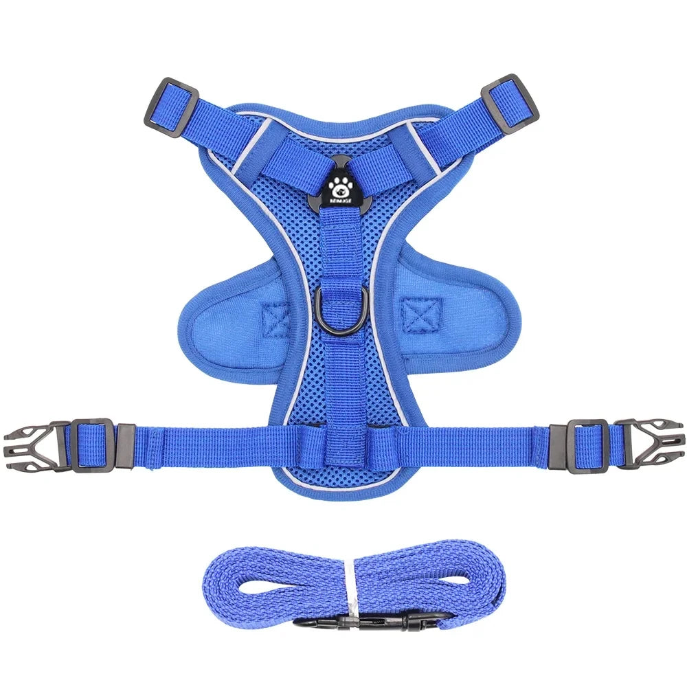 Cat Harness/Leash Set, Adjustable, Reflective