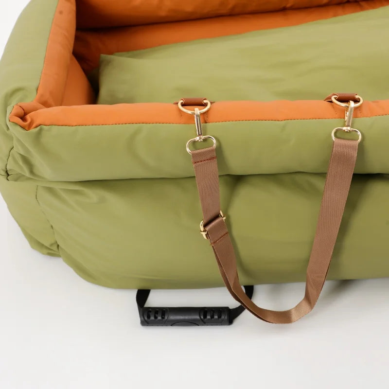 Foldable Travel Car Seat/Bed, Sleeping Nest, Anti-Slip