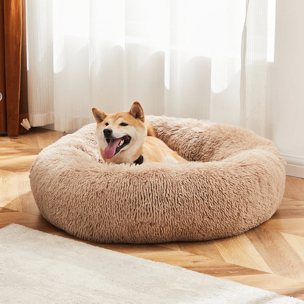 Calming Dog Bed, Medium to Large Dogs, Washable, Anti-Slip