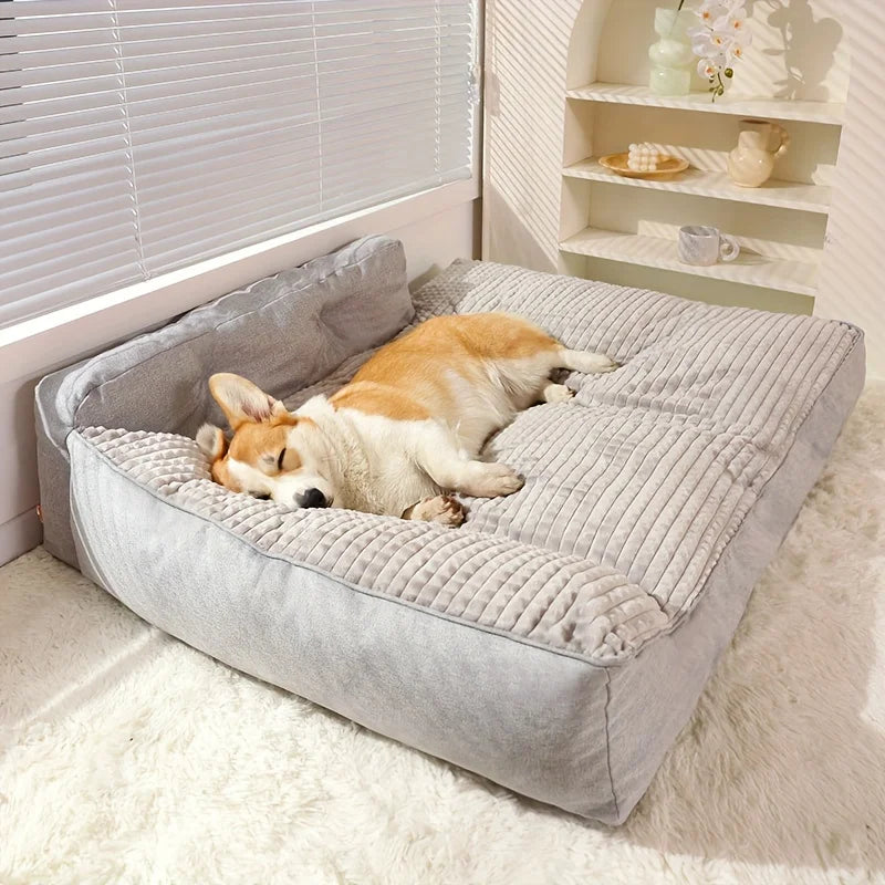 Pet Bed With Removable Cover, Washable