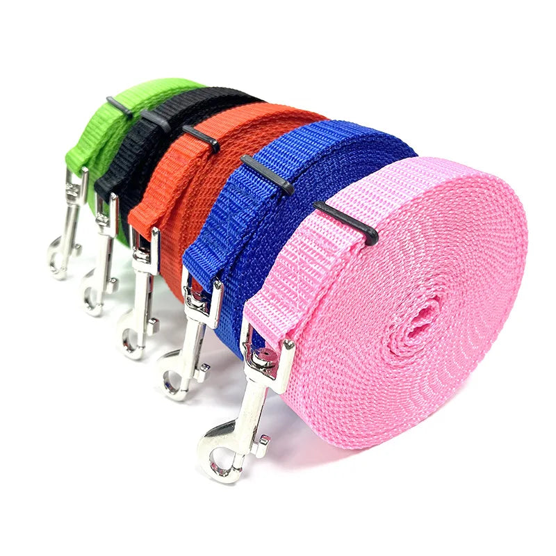 4ft-100ft Nylon Dog Leash, Dogs, Training