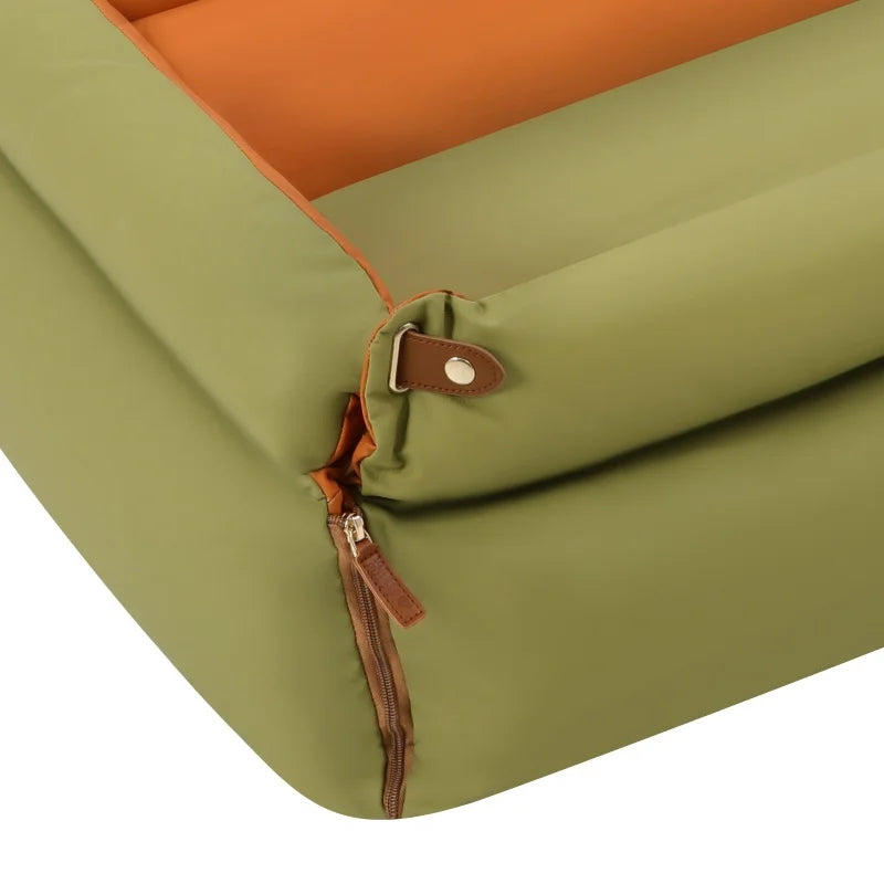 Foldable Travel Car Seat/Bed, Sleeping Nest, Anti-Slip