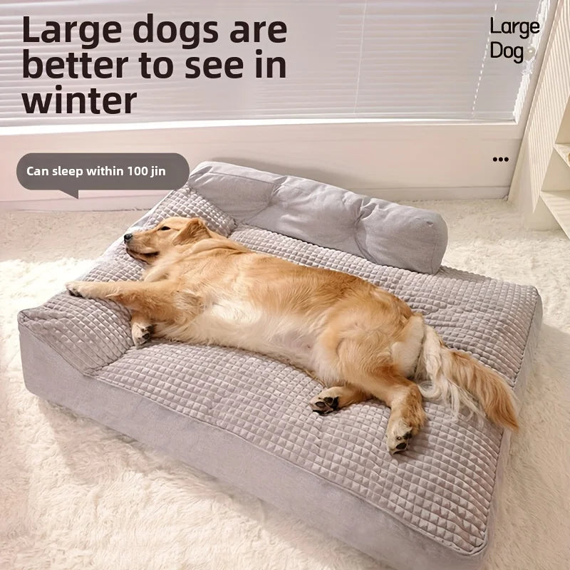 Pet Bed With Removable Cover, Washable