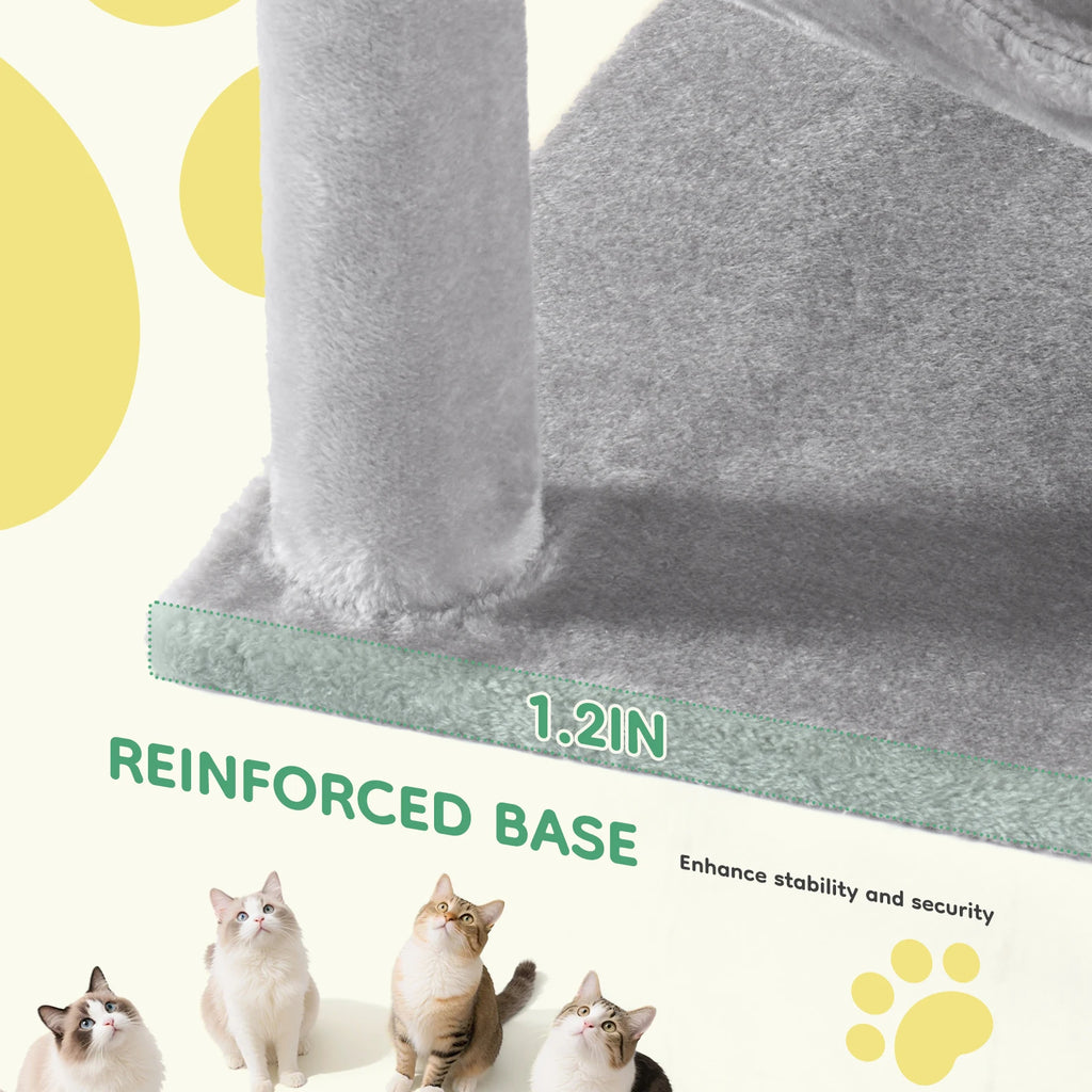 Cat Tree, Climbing Tower, Scratching Posts, Indoor
