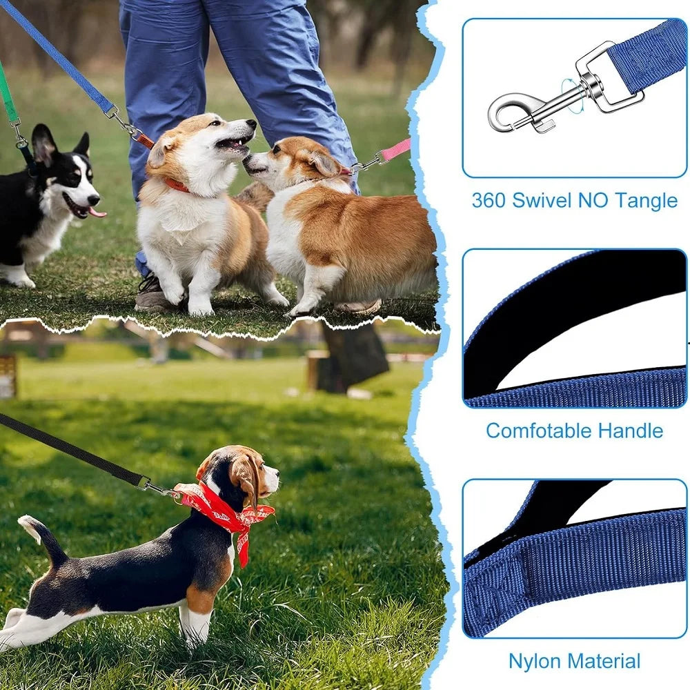 4ft-100ft Nylon Dog Leash, Dogs, Training