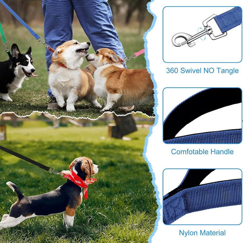 4ft-100ft Nylon Dog Leash, Dogs, Training