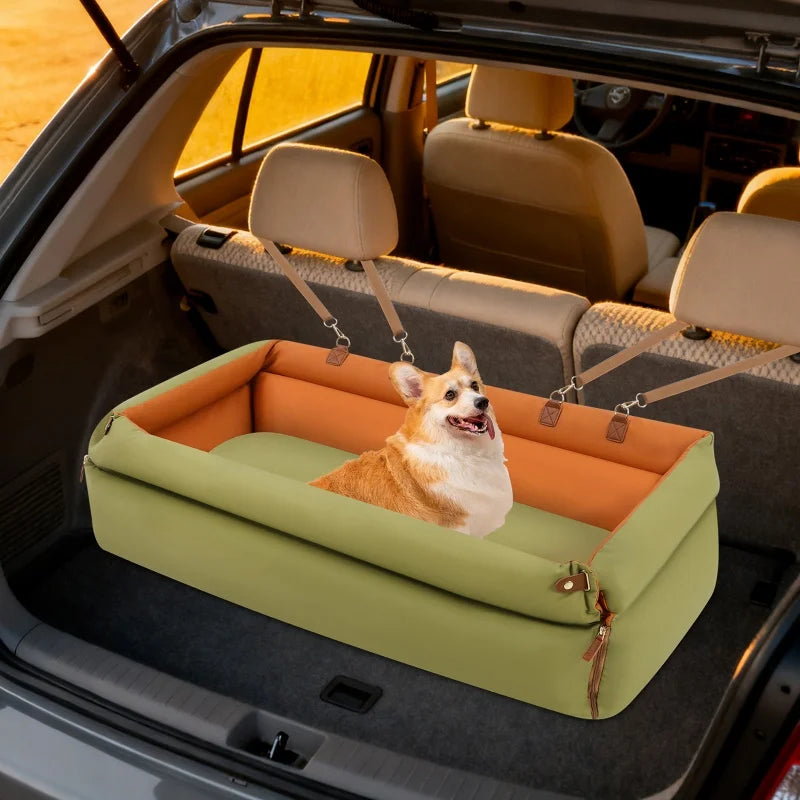 Foldable Travel Car Seat/Bed, Sleeping Nest, Anti-Slip
