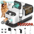 Pet Vacuum Cleaner & Hair Dryer Set, Adjustable Speed and Temperature