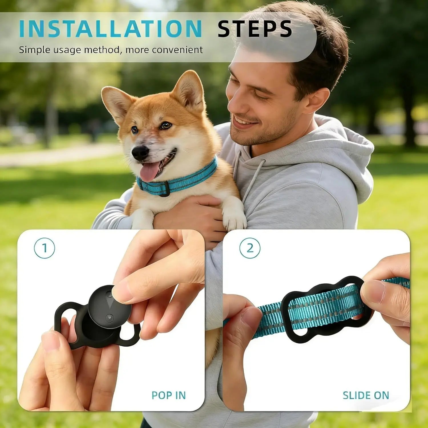 Smart Collar GPS For Dogs, No Monthly Fee, iOS
